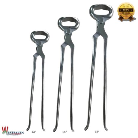 Farrier Stainless Steel Hoof Nipper – Professional hoof trimming tool for horses, ponies, and other hoofed animals.