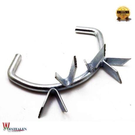 Heavy-duty metal anti milk sucking cow nose ring for calf weaning, featuring durable build and universal fit – from Westfaleninstrumente