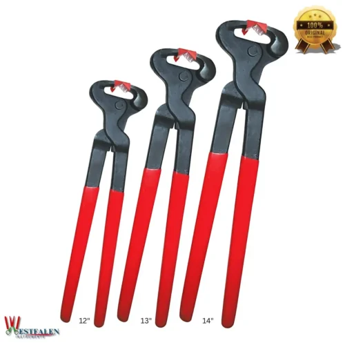 Hoof Nipper with Vinyl Handle by WESTFALENINSTRUMENTE – Ergonomic carbon steel hoof trimmer in 12", 13", and 14" sizes for trimming and hoof care of all hoofed animals.