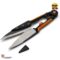 Westfaleninstrumente Grass and Topiary Shears with 6" Razor Sharp Spring Blades, Rubberized Grips, and Blade Safety Cap on White Background