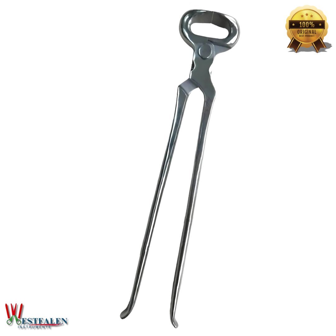 Farrier Stainless Steel Hoof Nipper – Professional hoof trimming tool for horses, ponies, and other hoofed animals.