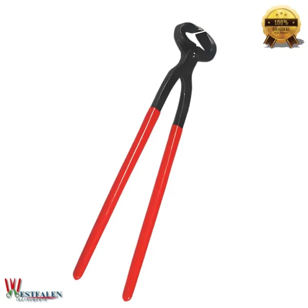 Professional Trim Hoof Nipper by WESTFALENINSTRUMENTE – Heavy-duty farrier tool for precise trimming with ergonomic PVC handles, ideal for horse owners, veterinarians, and farriers.