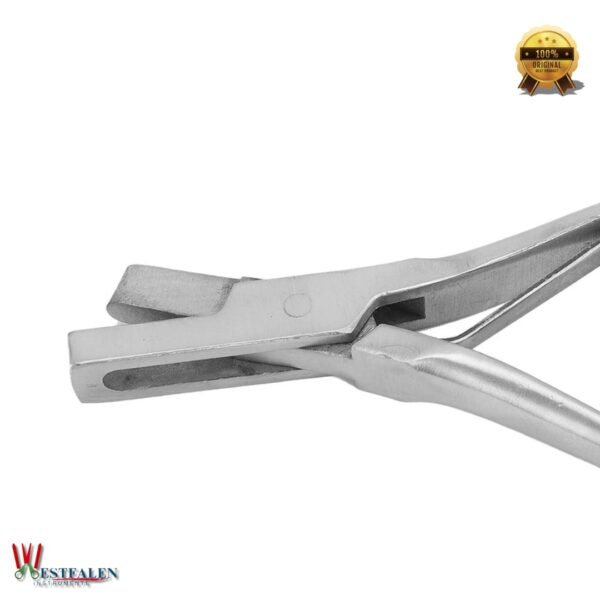 Stainless steel pig ear notcher with built-in spring – rustproof, compact livestock marking tool by Westfaleninstrumente