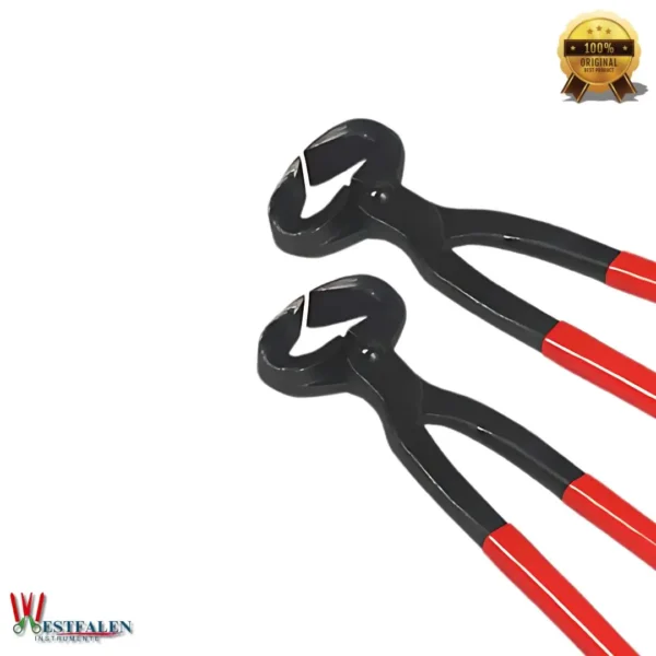Professional Trim Hoof Nipper by WESTFALENINSTRUMENTE – Heavy-duty farrier tool for precise trimming with ergonomic PVC handles, ideal for horse owners, veterinarians, and farriers.