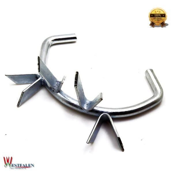 Heavy-duty metal anti milk sucking cow nose ring for calf weaning, featuring durable build and universal fit – from Westfaleninstrumente
