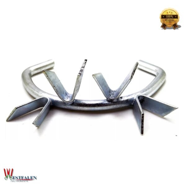 Heavy-duty metal anti milk sucking cow nose ring for calf weaning, featuring durable build and universal fit – from Westfaleninstrumente