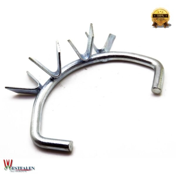 Heavy-duty metal anti milk sucking cow nose ring for calf weaning, featuring durable build and universal fit – from Westfaleninstrumente