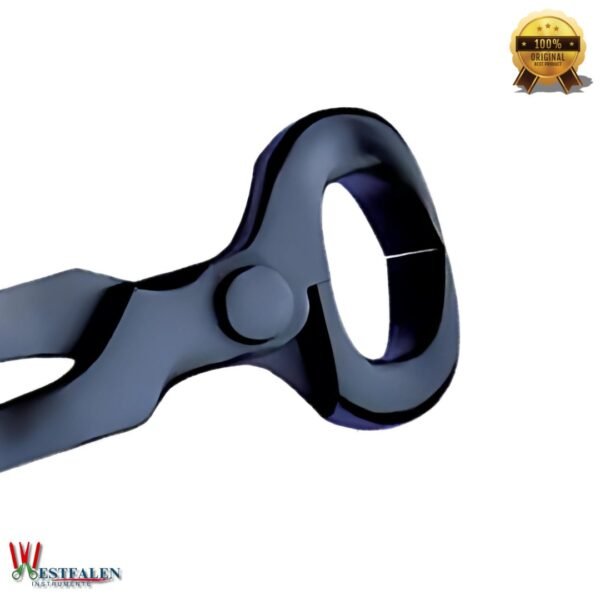Farrier Stainless Steel Black Hoof Nipper by WESTFALENINSTRUMENTE – Available in 12", 13", and 14" sizes with hardened cutting edges and semi-polished black finish for precise, professional hoof trimming.