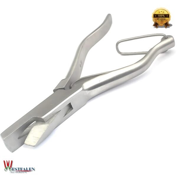 Stainless steel V-shape ear notcher for lambs and sheep – double command cutting blade by Westfaleninstrumente for precise livestock marking