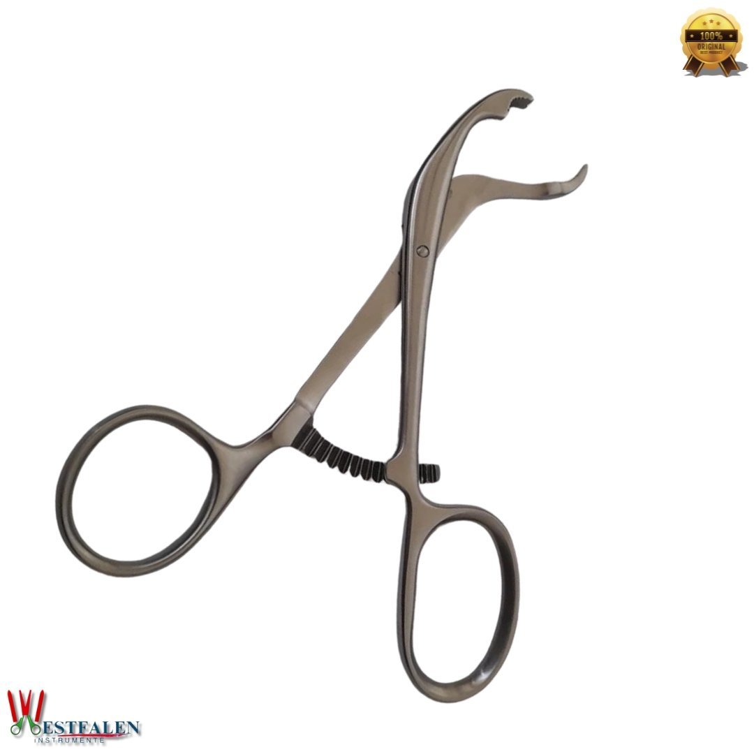 Verbrugge Bone Holding Forceps 17cm – Stainless Steel Surgical Instrument