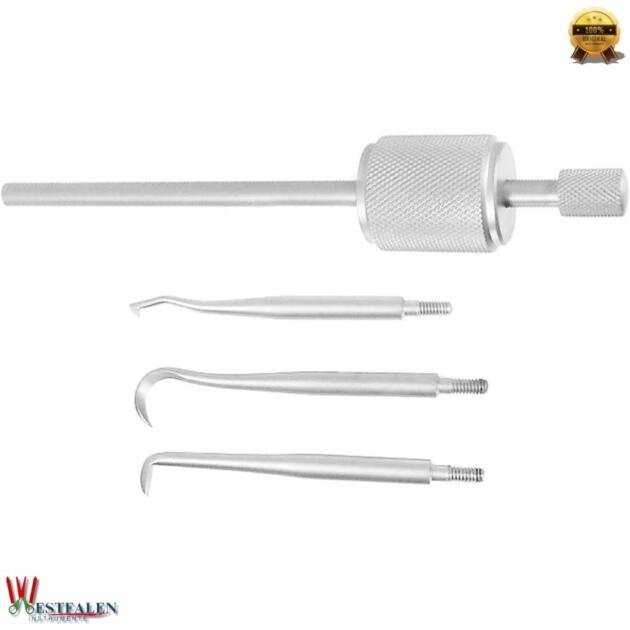 Morrel Dental Crown Bridges Remover Kit Gun – Stainless Steel Dentist Lab Equipment