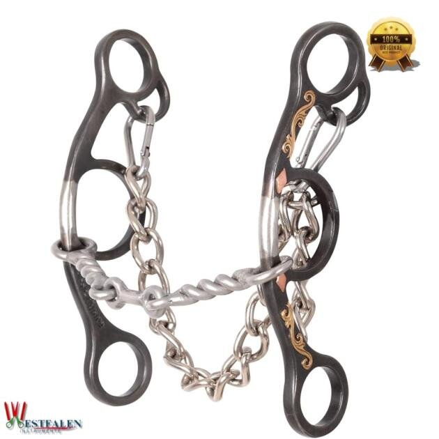 WESTFALEN INSTRUMENTE Twisted Wire Dogbone Diamond Short Shank Gag Bit