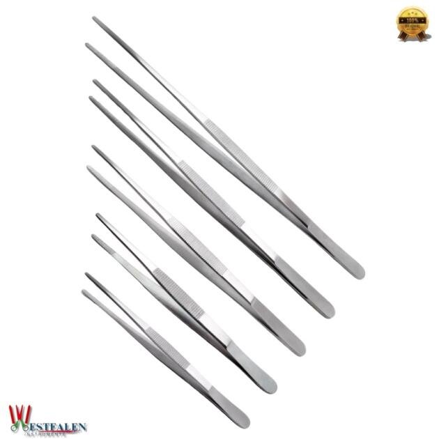 Dressing Tissue Thumb Forceps – 5.5", 6", 8", 10", 12" Surgical Tweezers Set of 5
