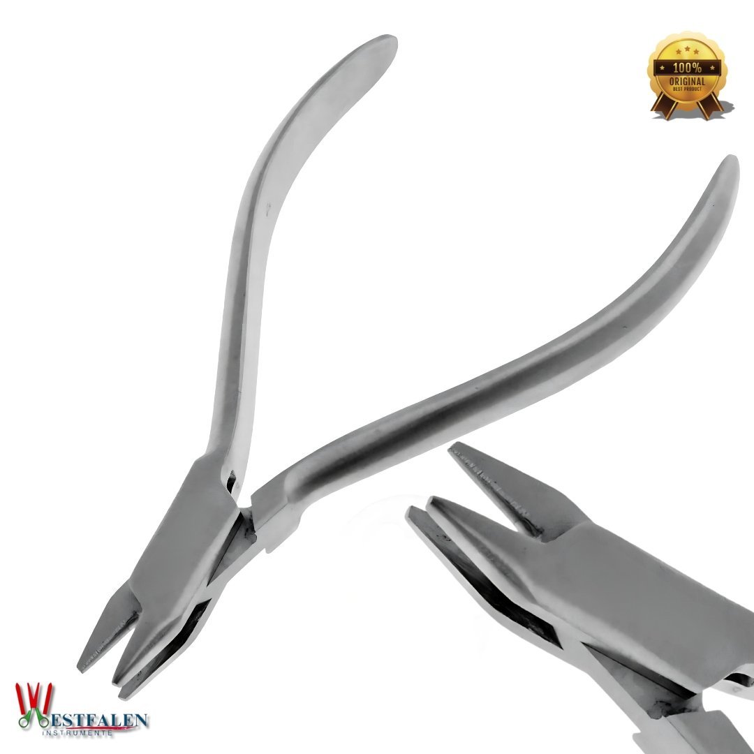 Three Jaw Aderer Orthodontic Plier – Wire Bending and Contouring Tool, Stainless Steel, CE Certified - Image 2
