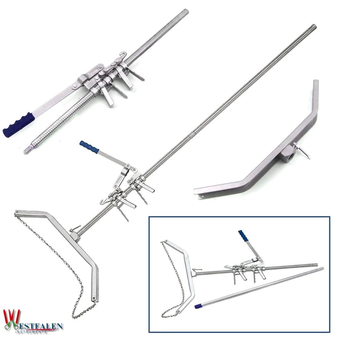 65” Stainless Steel Calf Puller – Precision Ratchet System, Ergonomic Design & Versatile Hook Attachments for Large Breed Cows - Image 2