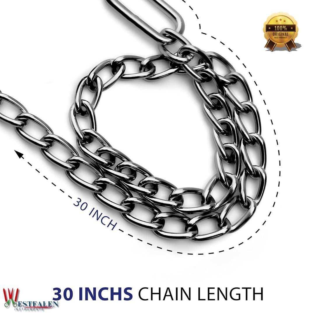 OB Handle Puller Kit – 30” Stainless Steel Calving Chain with Dual Hooks – Veterinary-Grade Delivery Aid for Cows, Goats & Cattle - Image 2