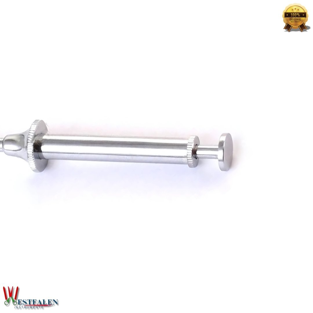 Amalgam Carrier Filling Syringe Gun – Stainless Steel Polished Dental Restorative Tool - Image 3