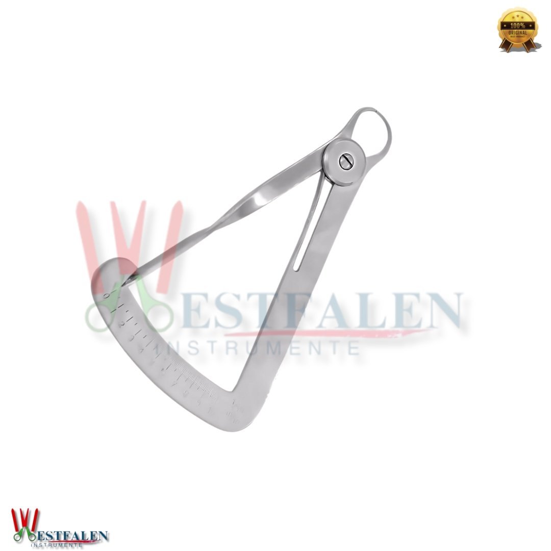 Iwanson Crown Caliper Dental Wax Type 10th Diamond Gauge Orthodontic Tool CE - Image 3