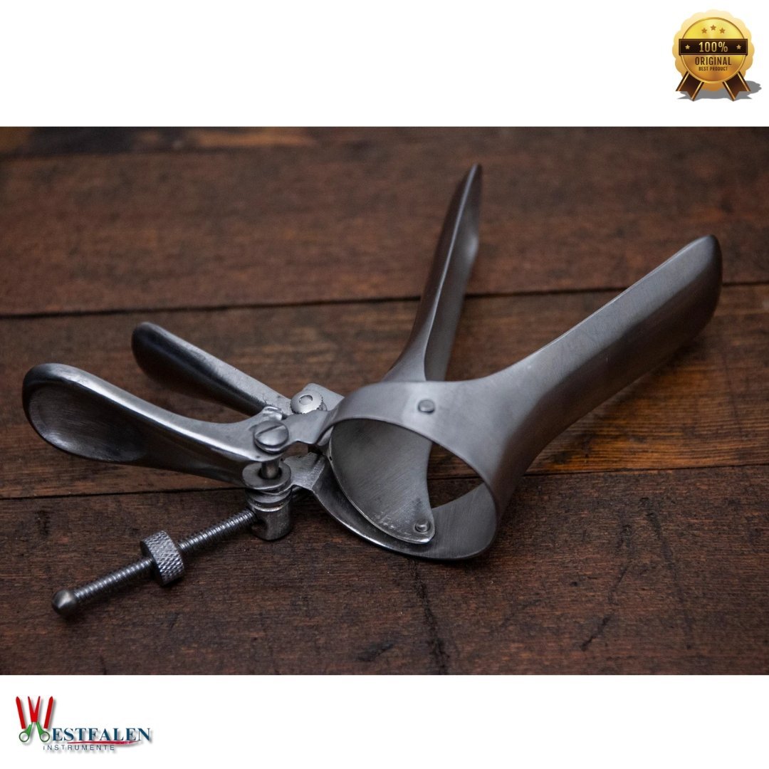 Medical Speculum – Antique Style Stainless Steel Doctor's Speculum Spreader for Vaginal or Anal Use - Image 4
