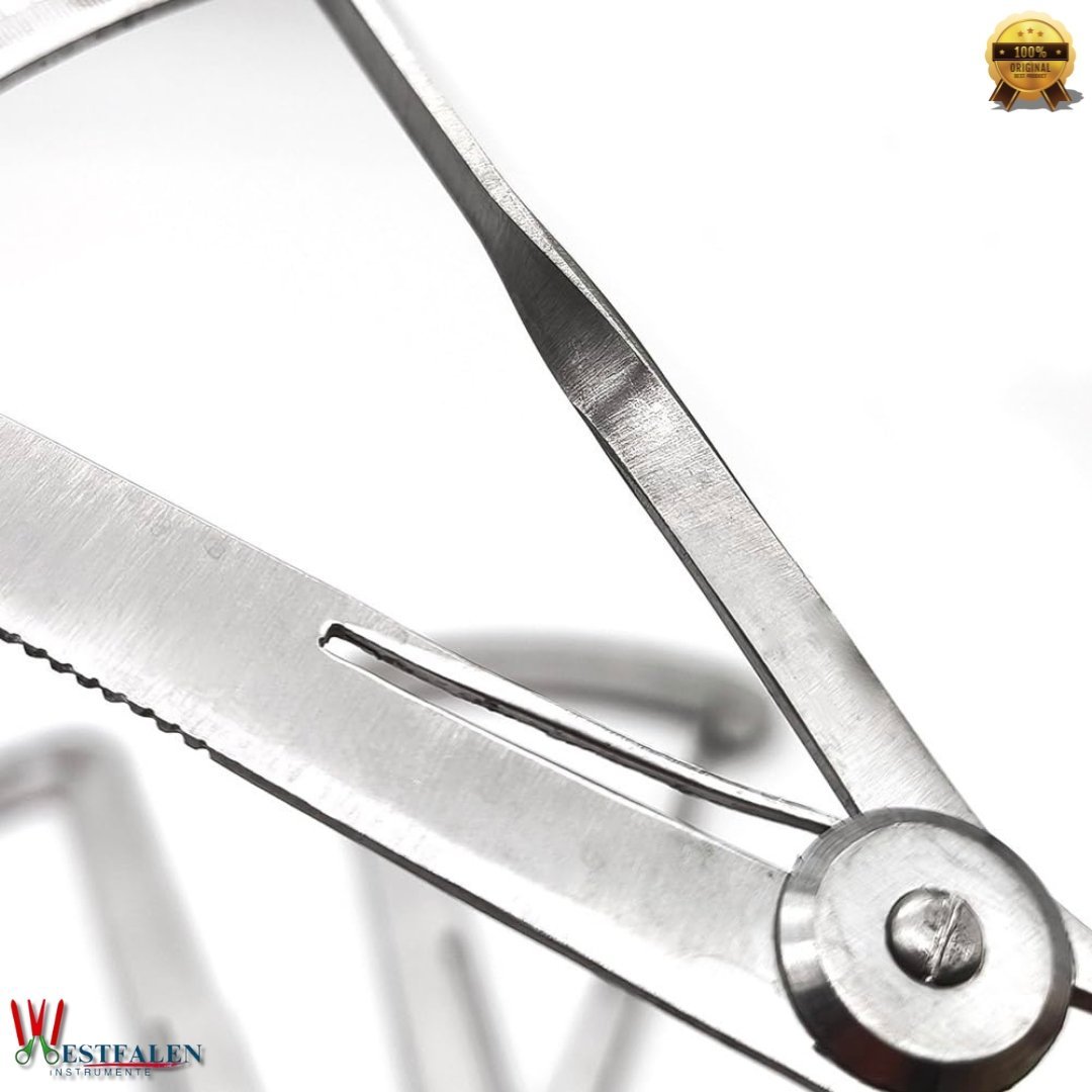 Dental Orthodontic Crown Gauge Caliper – 0–10mm Stainless Steel Measuring Tool for Wax, Metal, and Jewelry Use - Image 4