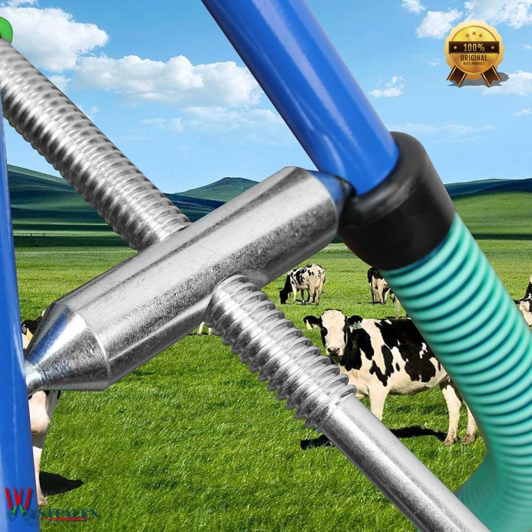 Geburtshelfer Adjustable Cow Hip Lift Clamp – Heavy-Duty Stainless Steel Cow Lifter for Milking, Birthing, and Veterinary Use - Image 4