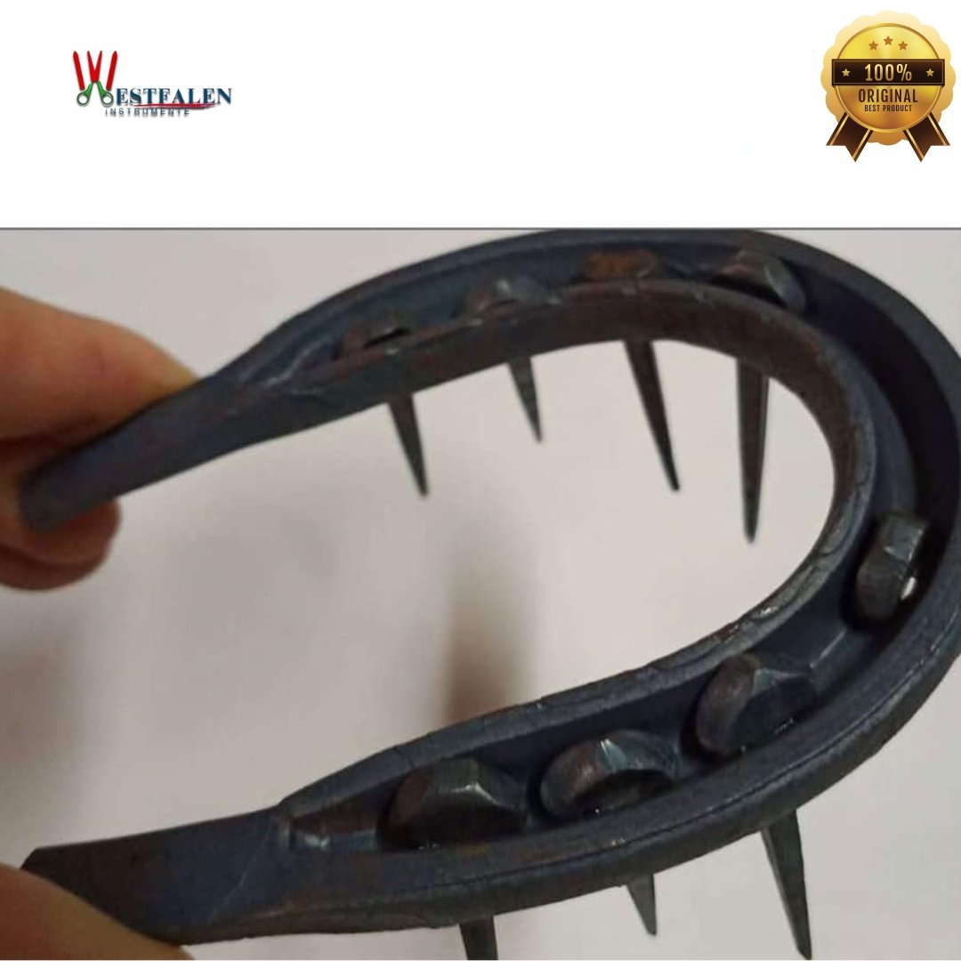 Westfalen Instrumente 50pcs Iron Horseshoe Nails – Low Carbon Steel Farrier Nails with Sharp Beveled Design - Image 4