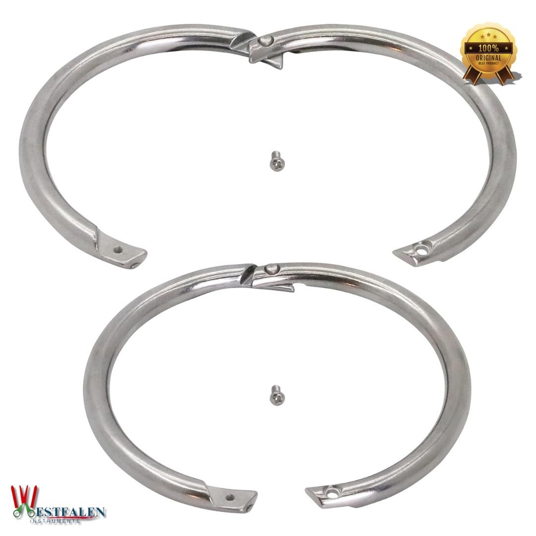 Stainless Steel Cow Nose Ring – Large Size Bull Nose Ring for Livestock Control, Veterinary Use & Farm Management - Image 6
