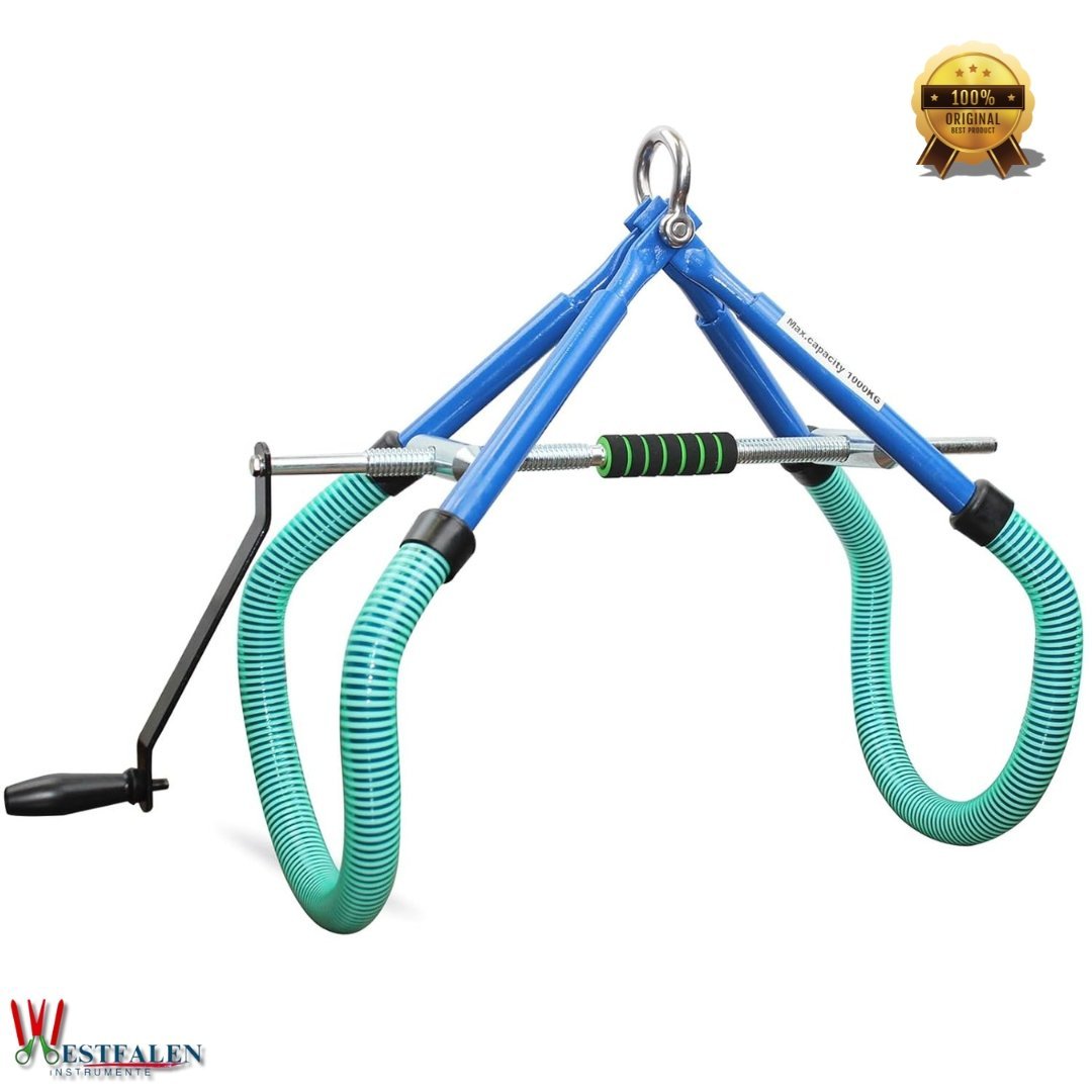 Geburtshelfer Adjustable Cow Hip Lift Clamp – Heavy-Duty Stainless Steel Cow Lifter for Milking, Birthing, and Veterinary Use - Image 6