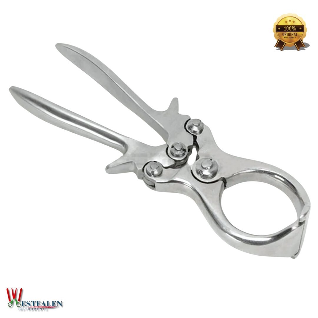 Premium Bloodless Castrator Tool for Lambs – Veterinary-Grade Burdizzo Clamp - Image 2