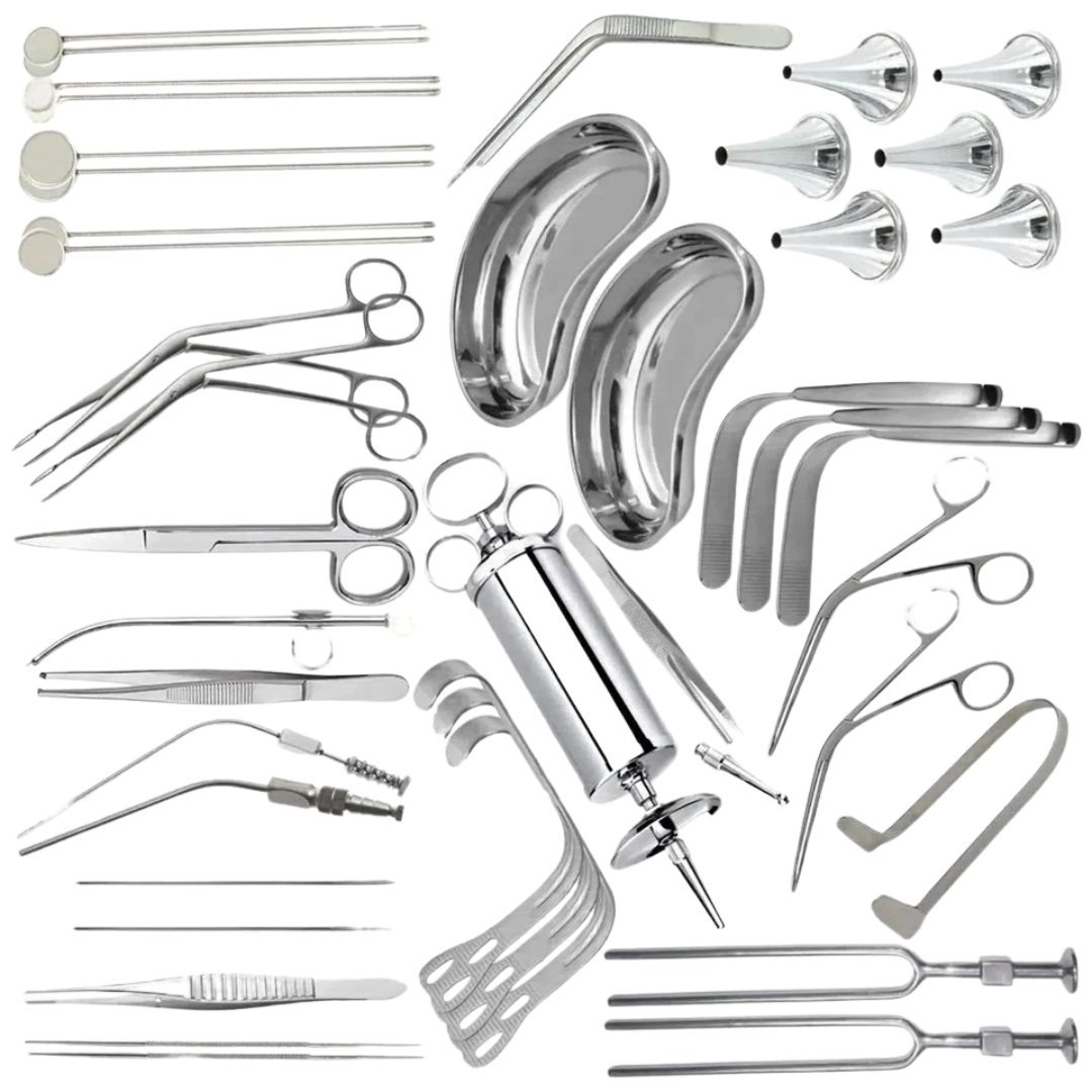 Professional 39Pcs ENT Exam Kit – Surgical-Grade Tools for ENT and Head & Neck Inspection - Image 2