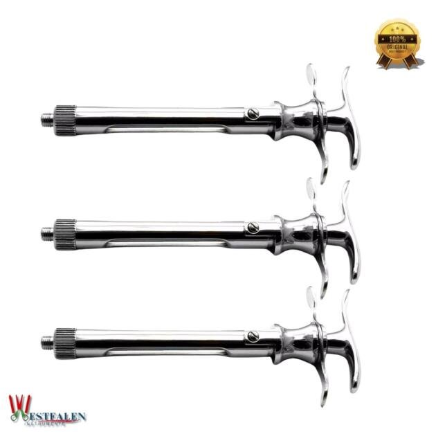 Dental Set Of 3 Cartridge Syringe Hygienist Lab Instrument Dentists Surgical CE