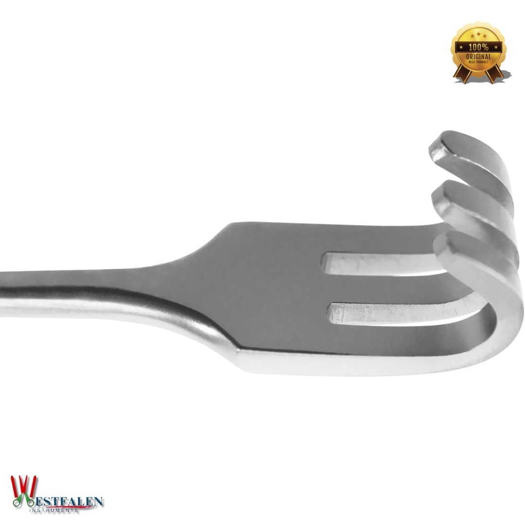Double-Ended Surgical Retractor 6.375" – Sharp & Blunt Tips for Dermatology and Podiatry - Image 4