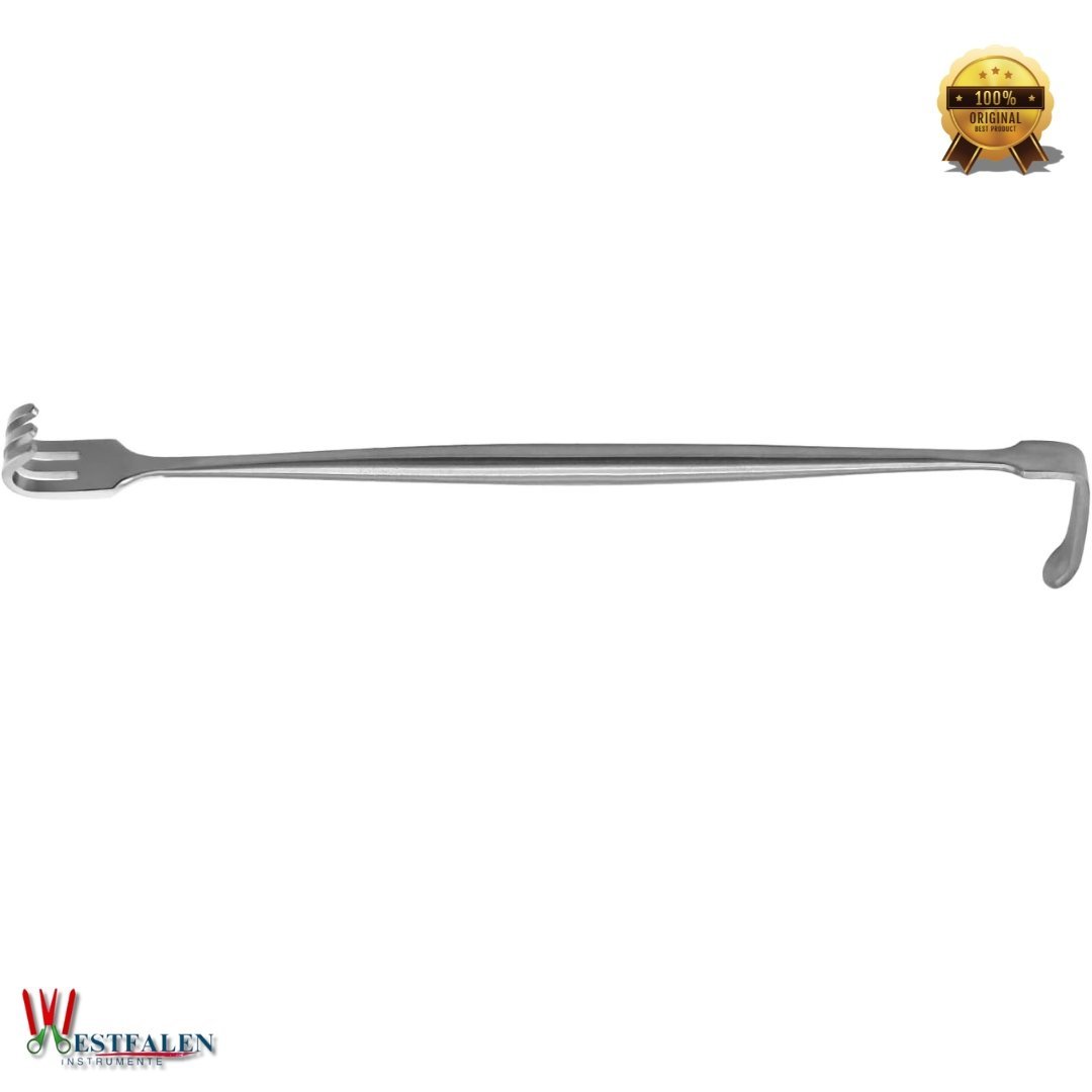 Double-Ended Surgical Retractor 6.375" – Sharp & Blunt Tips for Dermatology and Podiatry - Image 5