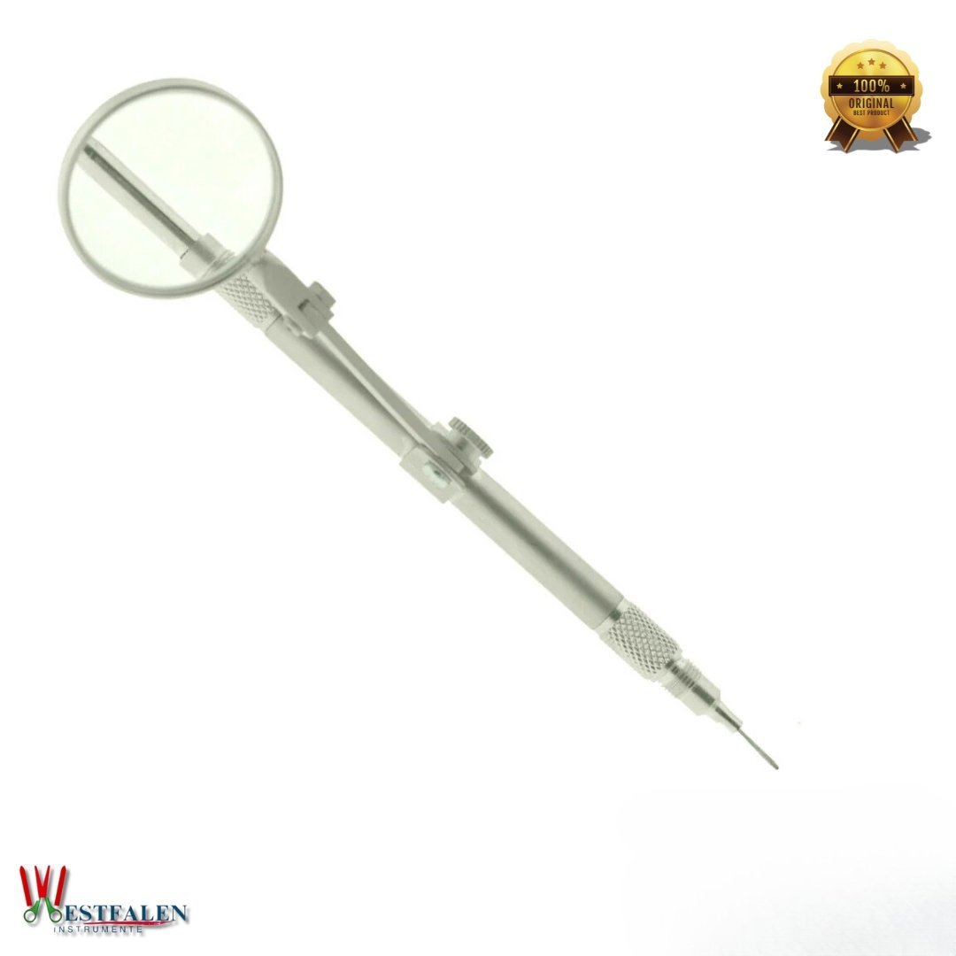 Eye Magnet Loop Forceps with Magnifying Glass – Ophthalmic Surgical Instrument for Foreign Object Removal - Image 6