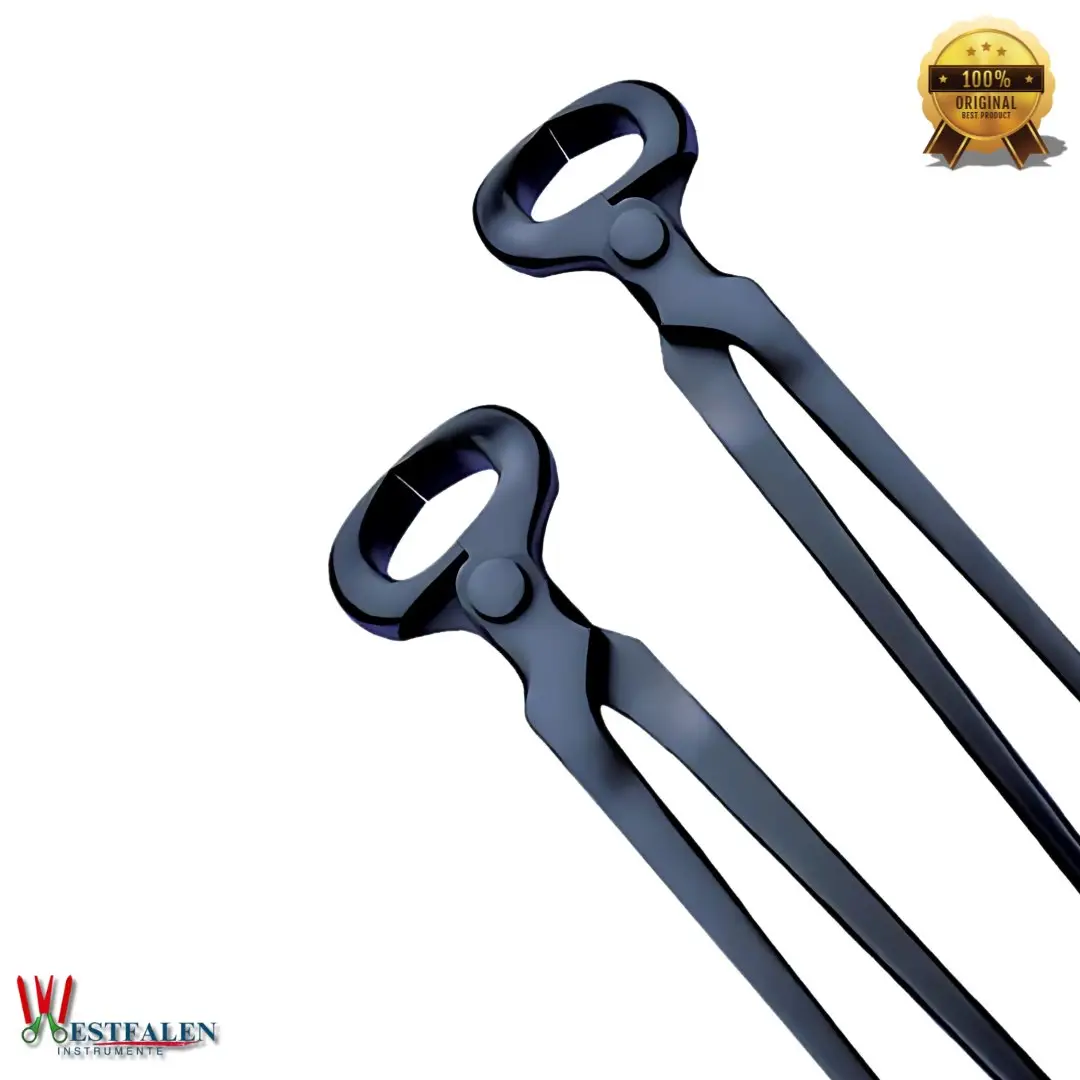 Hufzange Farrier Stainless Steel schwarz Hoof Nipper - Image 3