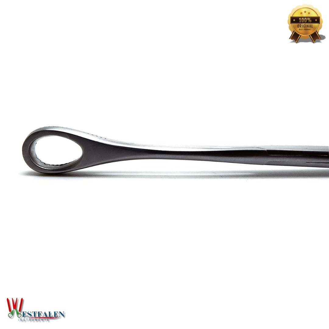 Foerster Sponge Forceps 12" – Straight, Serrated Surgical Holding Instrument (Stainless Steel, Veterinary Grade) - Image 6