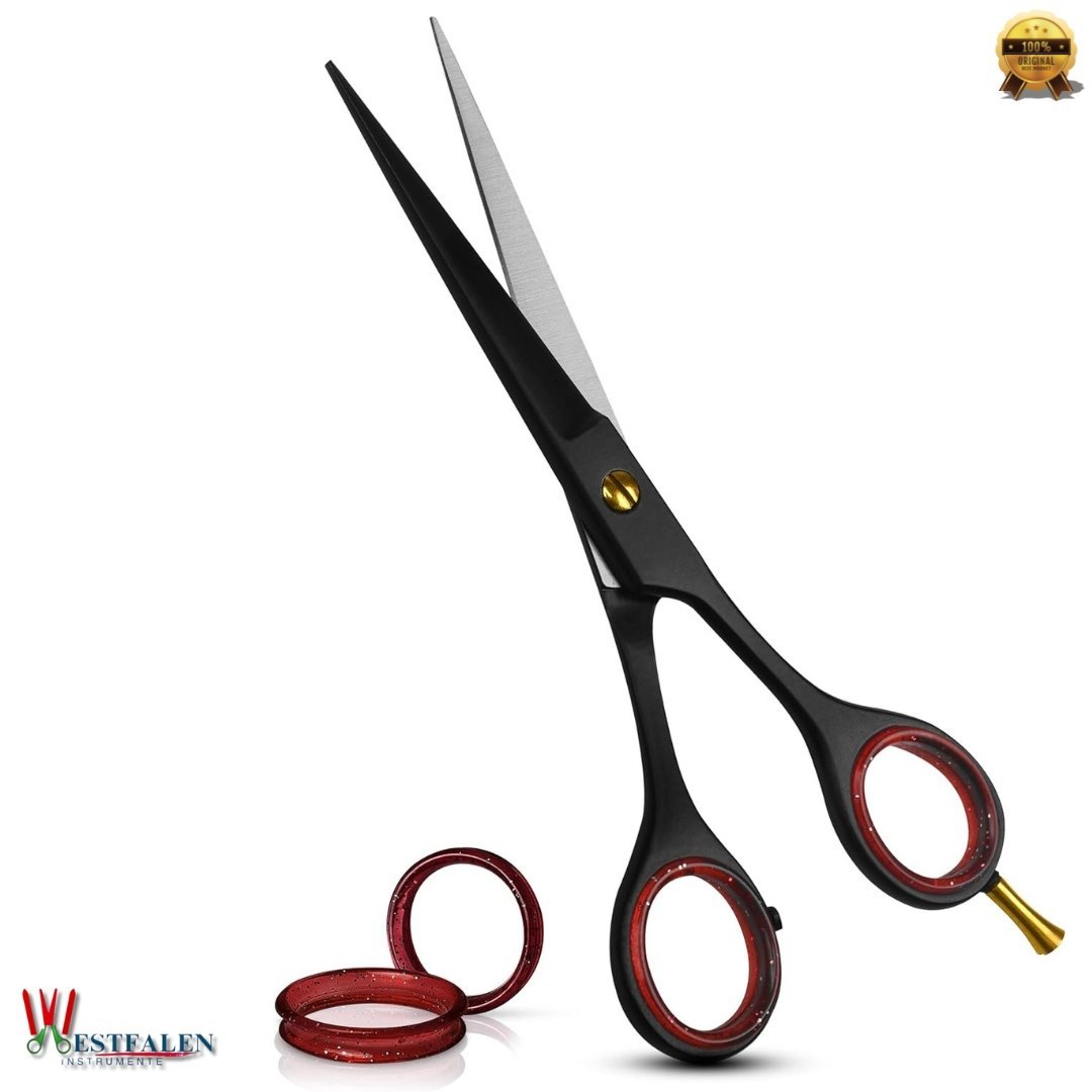 Hair Cutting Scissors 6.5" – Professional Razor Edge Barber Shears for Men & Women – High Carbon Stainless Steel - Image 2
