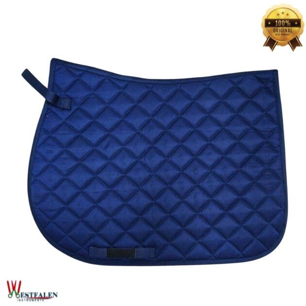 Horse Saddle Pad - All Purpose (NAVY BLUE, Large_Full)