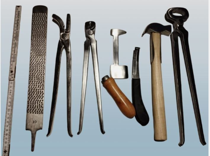 Hufschmied Pferd Werkzeuge Und Trimmen Werkzeug Sets 7 tlg Professionell