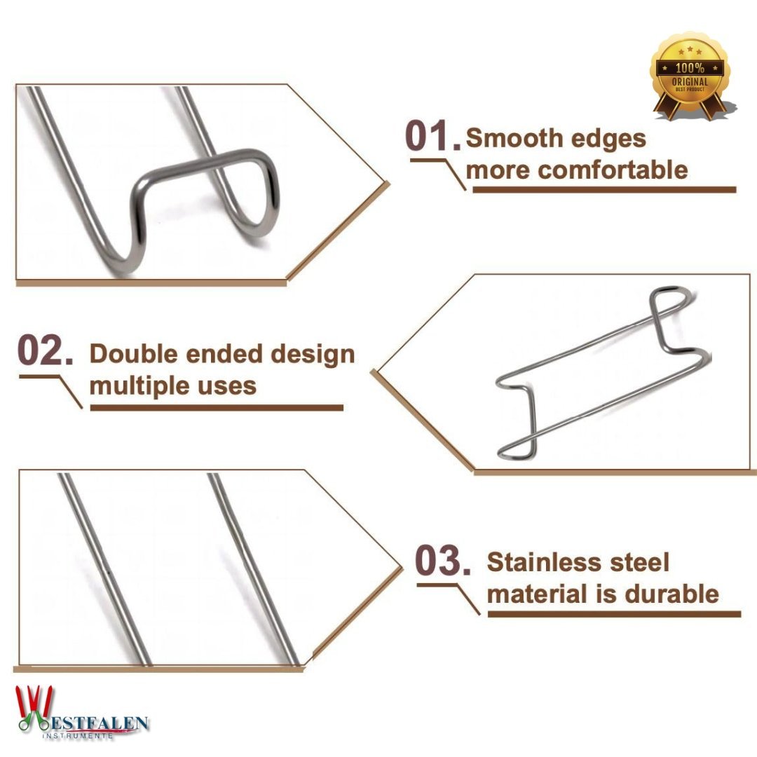 Lip & Cheek Retractor 5.5" – Double-Ended Dental Mouth Opener for Orthodontic Procedures - Image 2
