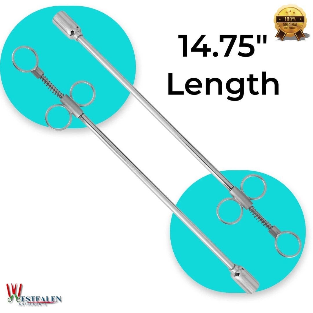 Mini Veterinary Balling Gun – 14.75" Brass Tool with 1.25" Metal Head for Efficient Medication Delivery in Cattle & Horses - Image 6