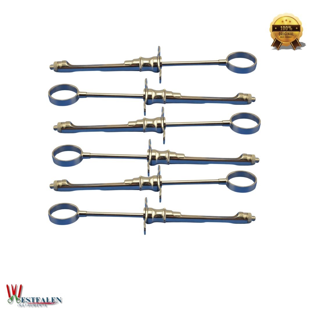 Pack of 6 Dental Anesthetic Syringe Self-Aspirating 1.8CC Stainless Steel - Image 3