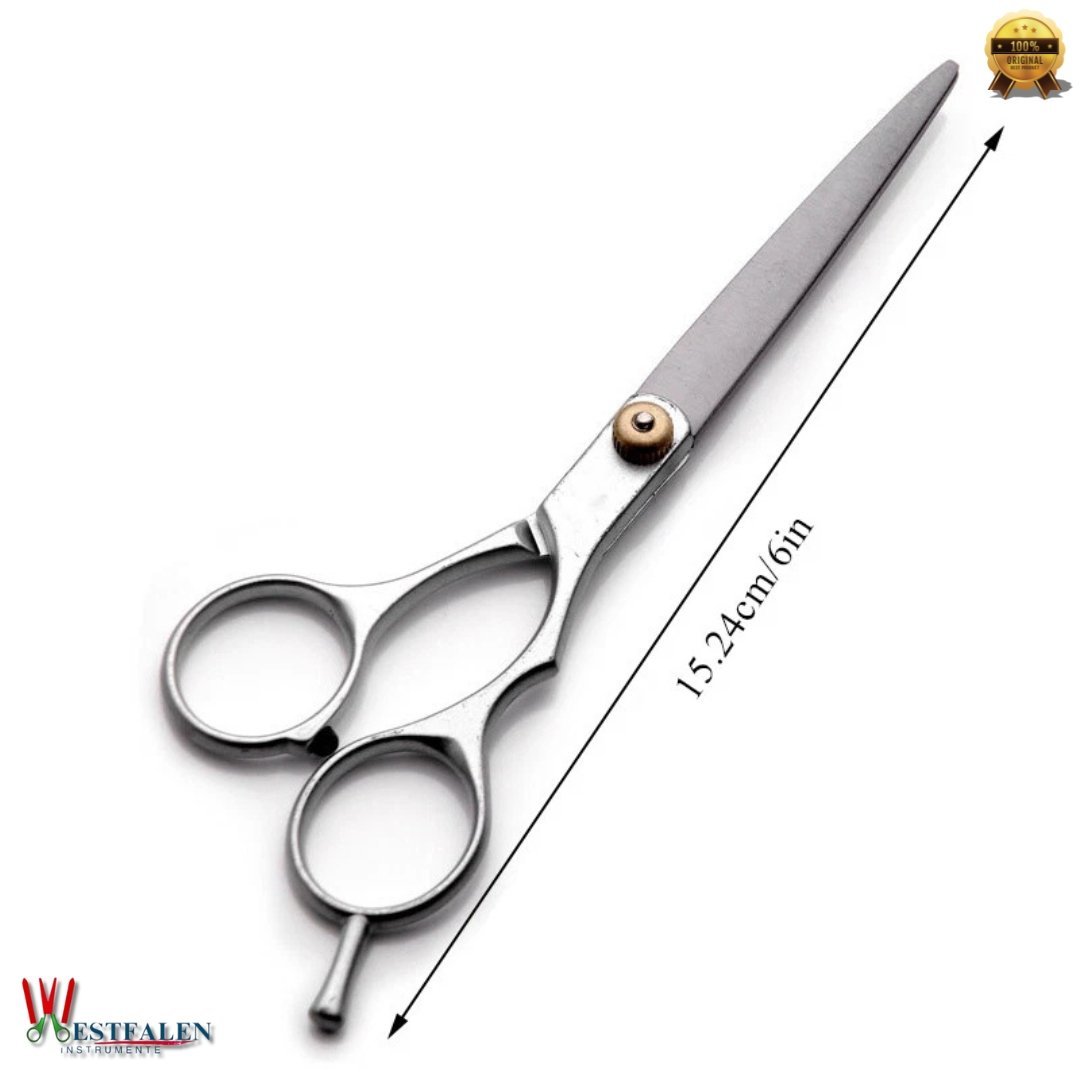 Professional Hair Cutting Scissors – Salon Hairdressing Shears for Men & Women – 5.5/6 Inch Stainless Steel - Image 2
