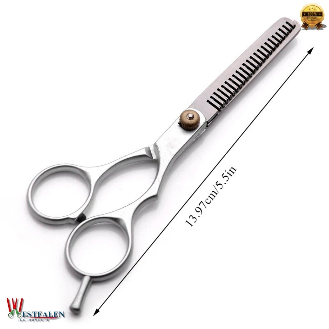 Professional Hair Cutting Scissors – Salon Hairdressing Shears for Men & Women – 5.5/6 Inch Stainless Steel - Image 3