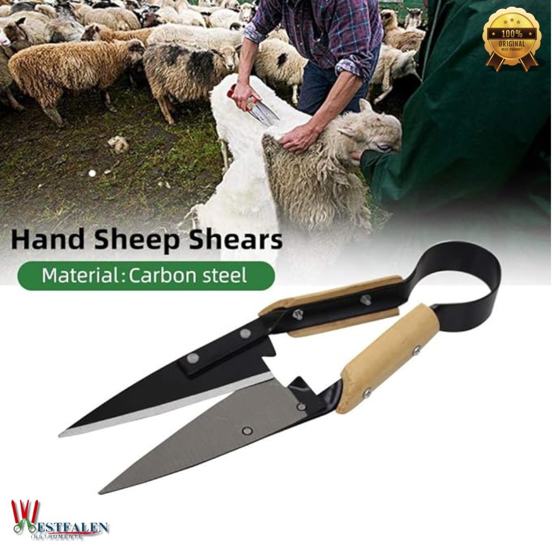 Single Bow Heavy Duty Sheep Shears - Image 2