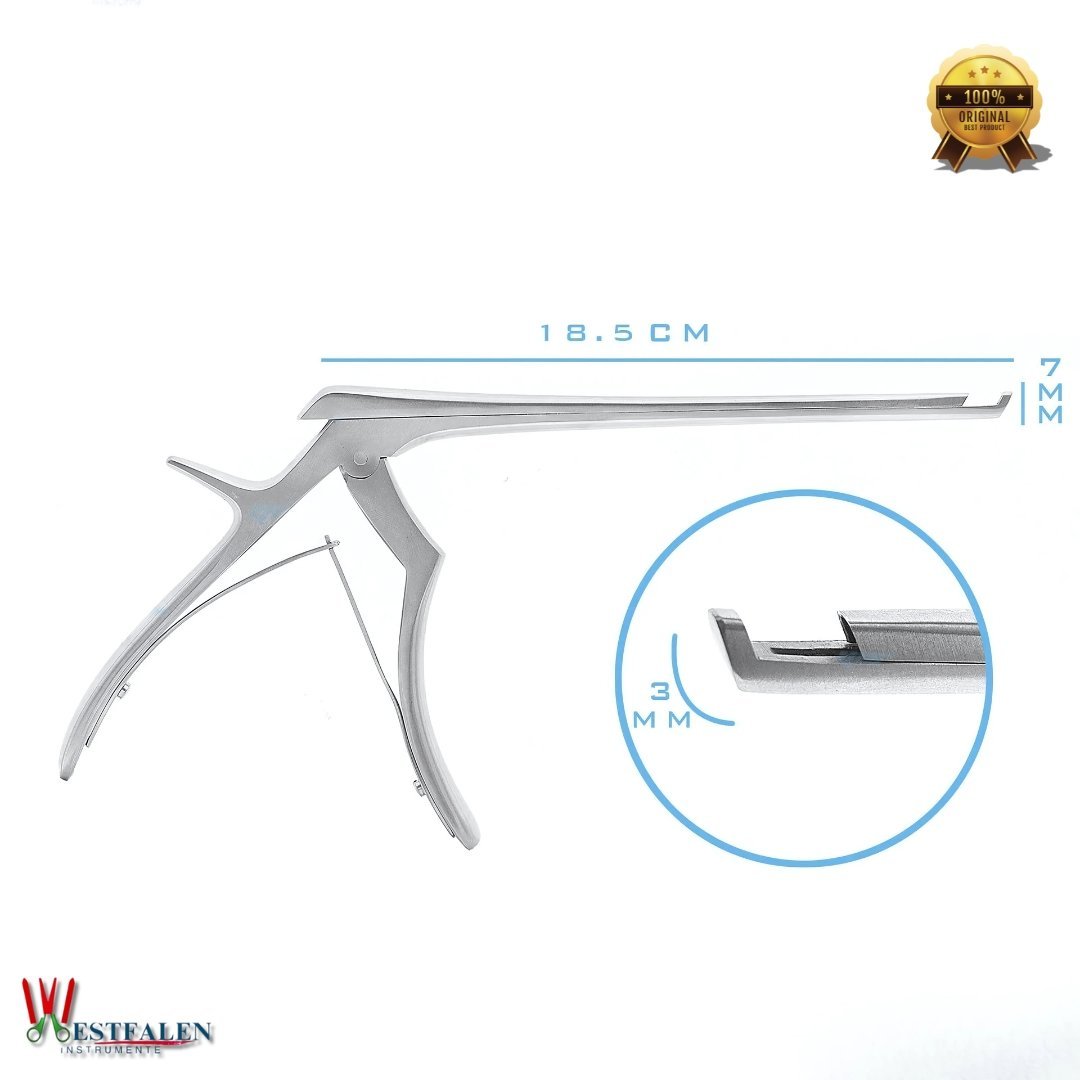 Tischler Biopsy Forceps – 18.5cm Shaft, 7mm Bite | Gynecology Surgical Instrument | Stainless Steel - Image 2