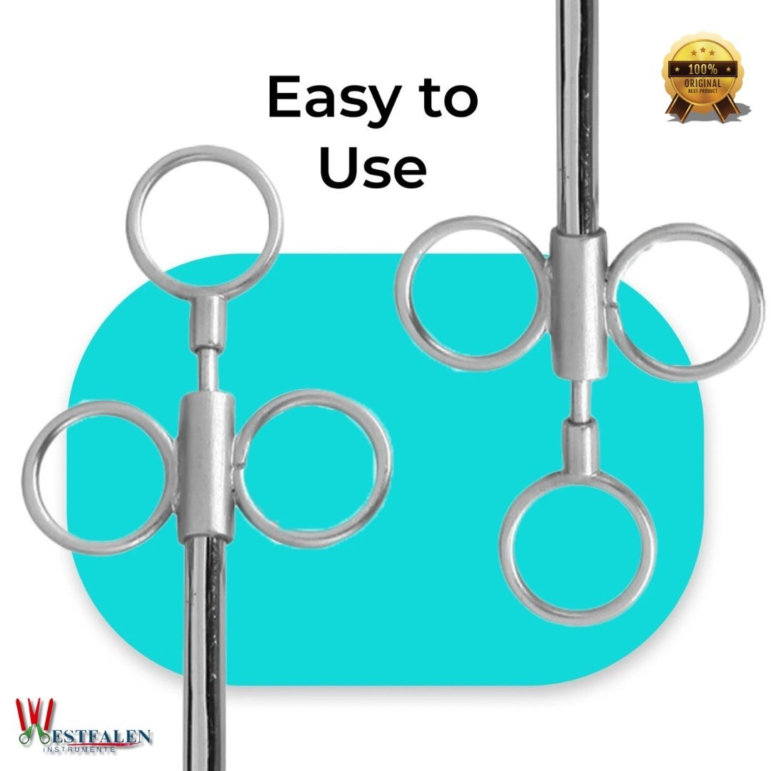 Veterinary Balling Gun – 2.5" Plastic Head, 17" Long Brass Shaft for Precise Medication Delivery in Livestock & Cattle - Image 5