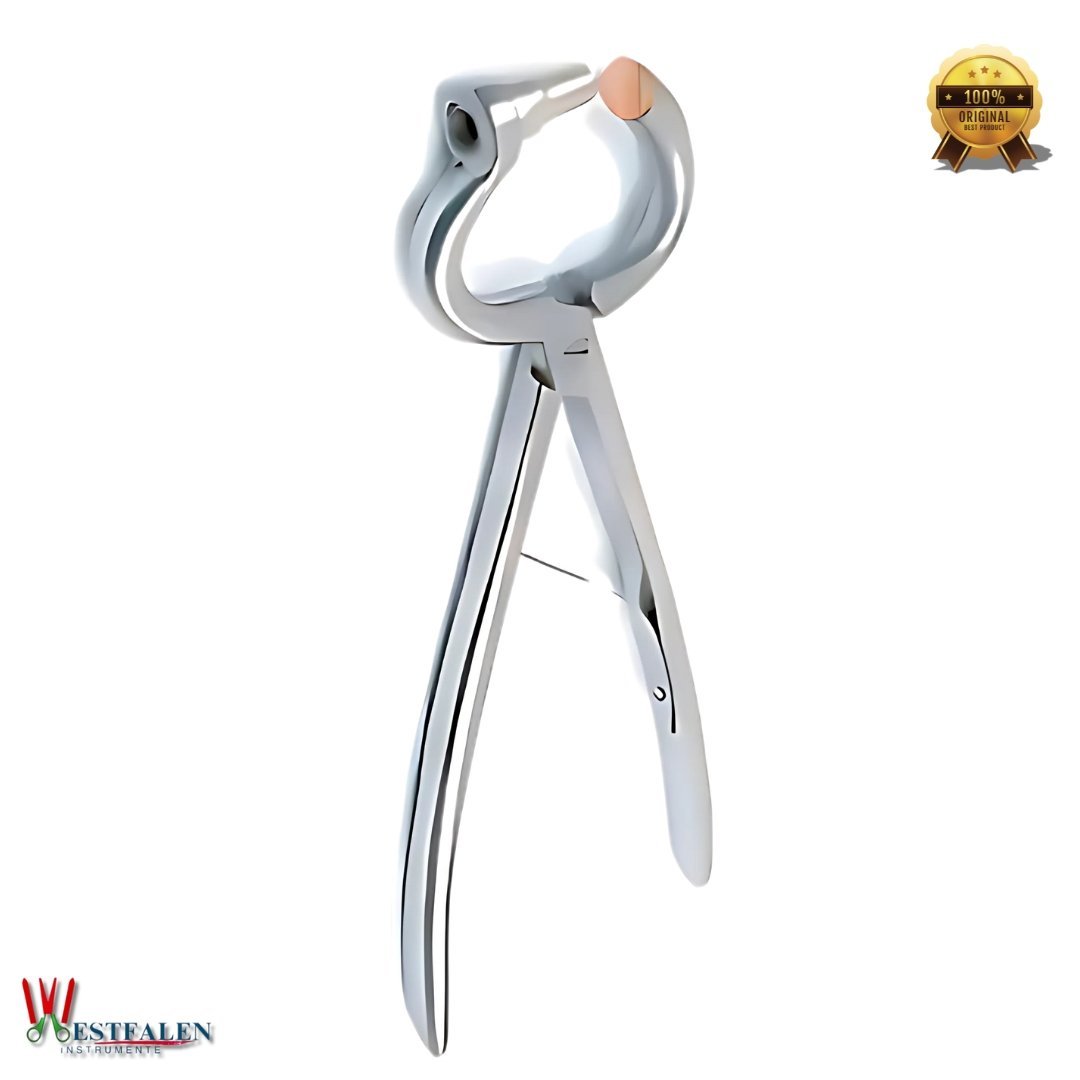 Westfaleninstrumene Bull Nose Punch Ring Applicator – Stainless Steel Veterinary Livestock Tool