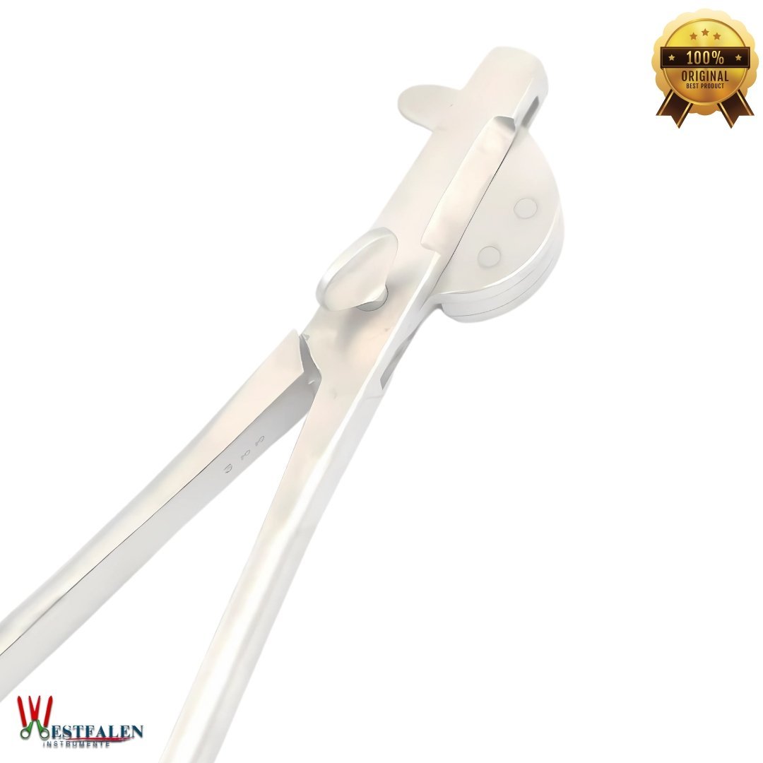 White Emasculator 12" – Double Crush Castration Tool | Westfaleninstrumente Veterinary Instruments - Image 2