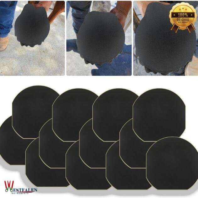 Westfalen Instrumente 12-Pack Horse Hoof Tape Wraps – Cotton, Strong Adhesive, Breathable Hoof Care Tape